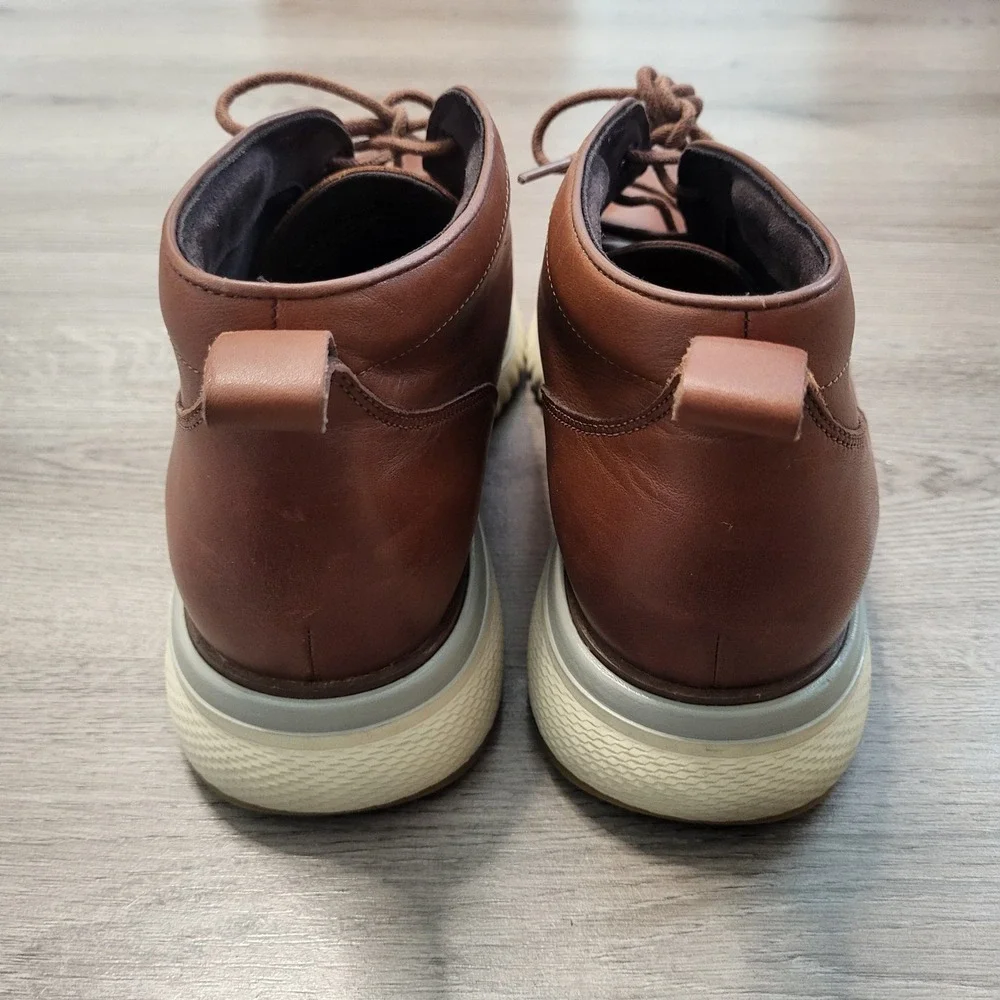 Cole Haan Grand 360 Brown Leather Chukka Boots Mens Lace Up Ankle Shoes 11.5